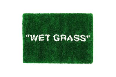 IKEA c/o Virgil Abloh MARKERAD "WET GRASS" Rug Green 長毛地毯 綠色