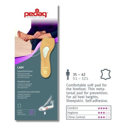 德國 pedag Lady 蹠骨減壓舒適鞋墊 ~ 減輕足部壓力，舒緩拇指外翻引起的不適與疼痛