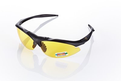 視鼎Z-POLS 頂級消光黑太空纖維TR90材質輕量框體 搭夜用增光黃抗UV400頂級偏光太陽眼鏡