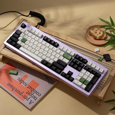 鍵盤 魔極客M5鋁坨坨108鍵客制化機械鍵盤套件有線電腦電競游戲鍵盤RGB