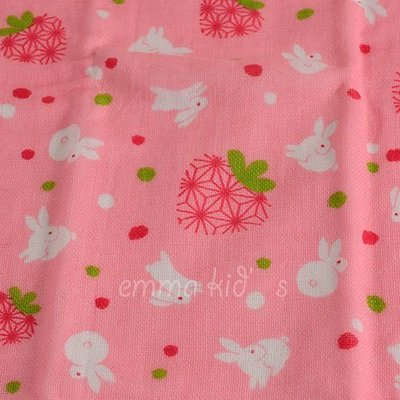無撚 風花 日本製 ZAKKA無撚 風花 草莓 兔 和風 和柄 一面紗一面棉 方巾 毛巾 日本空運~小太陽日本精品