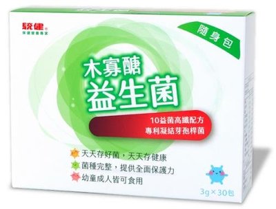 統健-木寡醣益生菌3公克x30包/盒