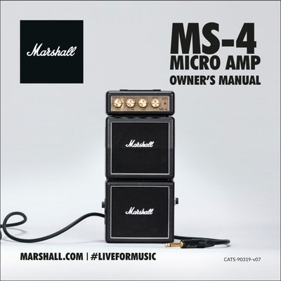 Marshall ms4 micro stack 全新 正品 免運費
