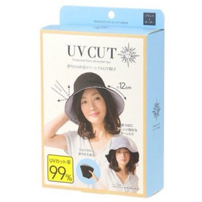 Ariel's Wish日本COOL UV CUT防曬紫外線抗UV達99%以上吸濕快乾可折疊隨身攜帶遮陽帽-超輕量條文款