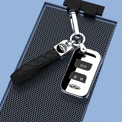 現貨汽車機車鑰匙套鑰匙扣適用于2020款奇瑞瑞虎8鑰匙套瑞虎5x全包裝飾殼瑞虎7商務樂享包