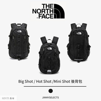 THE NORTH FACE HOT/BIG/MINI SHOT 黑色 雙肩 後背包-MINTS名仕男裝
