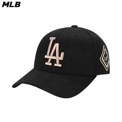 MLB 棒球帽 可調式硬頂菱標 洛杉磯道奇隊 (3ACP8501N-07GOS)