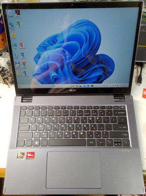 ACER TMP414RN-41翻轉觸控筆電(r5-6650U,16G,256G ssd,spin,touch,pen)
