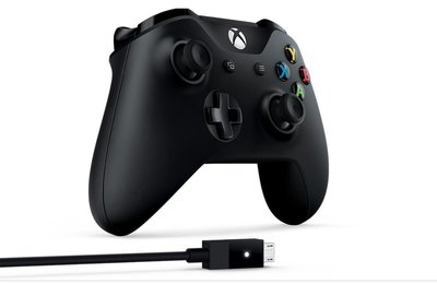 小菱資訊站《Microsoft 微軟》Xbox 遊戲控制器+電腦連接線(XONE及電腦通用)~全新品