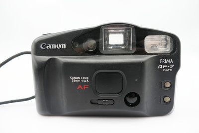 (小蔡二手挖寶網) Canon 佳能 底片相機 PRIMA AF-7 DATE 未測試 請斟酌下標 商品如圖 100元起標 無底價