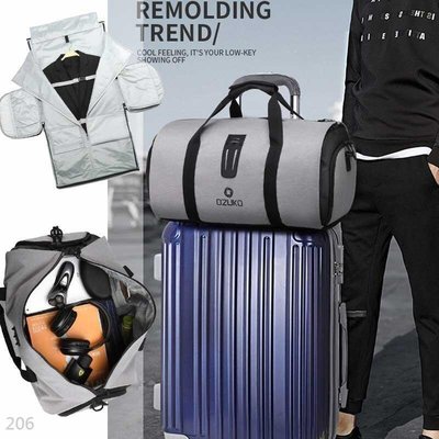 促銷打折 OZUKO 3用大容量 後背包 側背包 手提包 旅行包 運動包 斜背包 健身包 單肩包 運動背包 提袋 背包