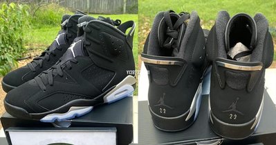 Air Jordan 6 “Black Chrome”黑銀 麂皮 減震籃球鞋 DX2836-001