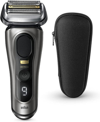 日本代購 BRAUN德國百靈 新9Pro+ 電動刮鬍刀 9515s 電鬍刀 灰色 充電座 23年款  國際電壓 預購