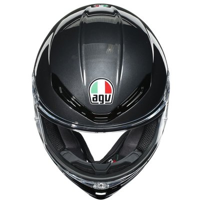 武川家族 義大利進口帽 AGV K6系列 MINIMAL 黑/黃L 全罩安全帽 碳纖複合(中A-9-2)