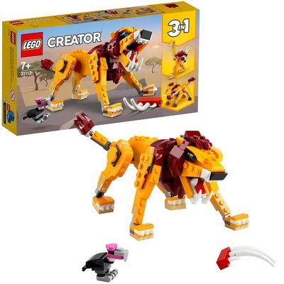 現貨 LEGO 樂高 31112 Creator 3合1創作系列 野獅 全新未拆 公司貨