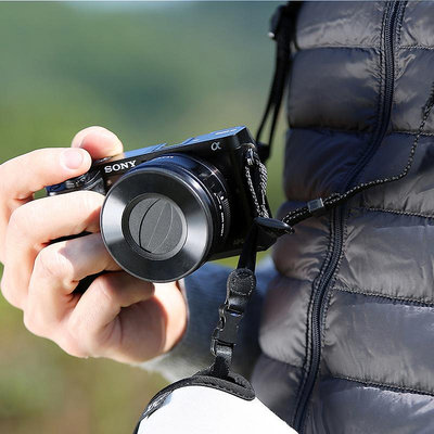 JJC a7c適用于索尼16-50mm微單40.5mm自動鏡頭蓋相機A6700 a6000 a5100 a6500 A6