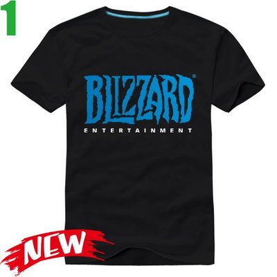 【暴雪娛樂 魔獸世界 星海爭霸 鬥陣特攻 Blizzard】短袖經典遊戲T恤 任選4件以上每件400元免運費!【賣場一】