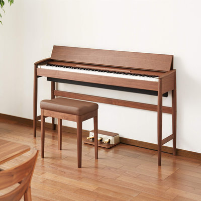 《民風樂府》全新抵台 Roland KF-10 Kiyola 胡桃木 日本製 頂級原木製數位鋼琴 免費到府安裝 公司貨