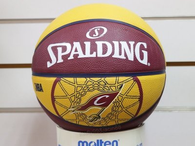(高手體育)SPALDING 斯伯丁籃球 NBA 隊徽球系列 騎士隊 (SPA83218)另賣 nike molten