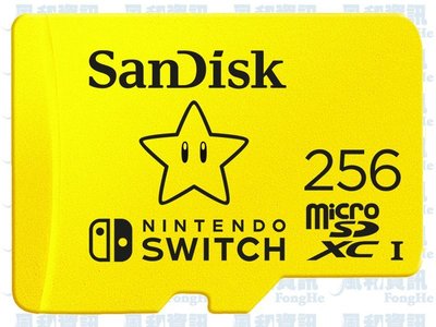 SanDisk Extreme 256GB microSDXC V30 U3 A1 NDS專用儲存記憶卡【風和資訊】