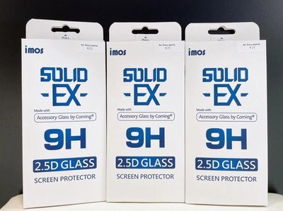 【全新商品】SONY Xperia 1IV IMOS 2.5D滿版全透明康寧強化玻璃螢幕保護貼 (現貨)