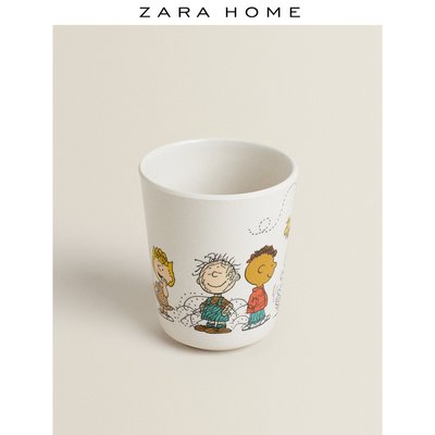 【熱銷精選】Zara Home 兒童可愛史努比圖案密胺樹脂卡通馬克杯 41641400999
