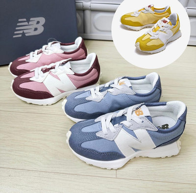 現貨 iShoes正品 New Balance 327 中童 休閒鞋 免綁鞋帶 童鞋 PH327DK PH327DE W