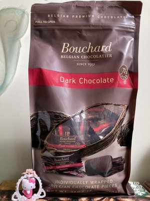 【佩佩的店】COSTCO 好市多 Bouchard 72% 黑巧克力 910公克 新莊可自取