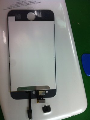 ipod touch 4 4代 白色螢幕 液晶更換，換液晶 換面板 維修主機板