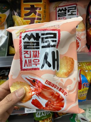 韓國人超市 🇰🇷 新款 蝦堡脆片 零食 餅乾 點心