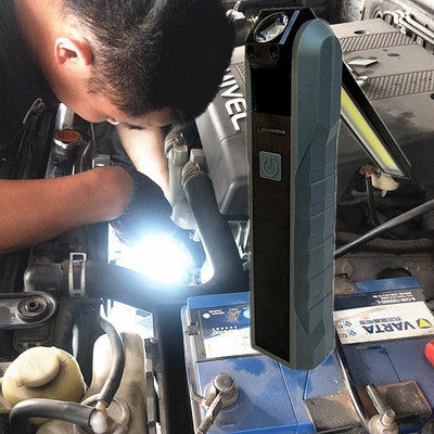 汽修工作燈照明超亮led帶磁鐵汽車檢查維修機床強光應急手電筒