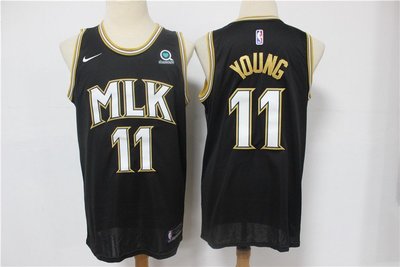 崔·楊(Trae Young) NBA 亞特蘭大老鷹隊 2020～21 城市版 球衣 11號