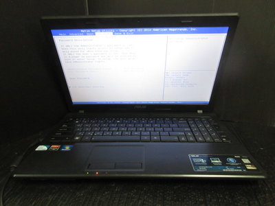 筆電零件機 華碩 ASUS X54H CPU Pentium B960 (可過電開機)