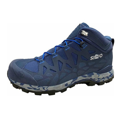 [好也戶外]SIRIO 男 Gore-Tex中筒登山健行鞋(3E+寬楦) 丹寧藍 NO.PF156DE