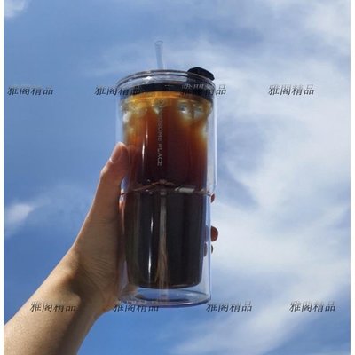 韓國文創  水杯 吸管杯 隨行水杯 環保杯 隨行杯雅閣精品