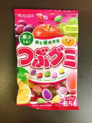 日本糖果 軟糖 日系零食 雷根軟糖 Kasugai春日井 綜合水果軟糖