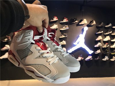 Air Jordan 6 “Hare”紅白 經典 中筒 休閒運動籃球鞋 男鞋 384664-113