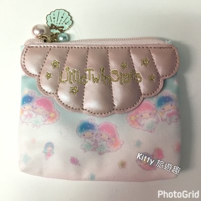 [Kitty 旅遊趣] Kikilala 面紙化妝包 雙子星 棉花糖 萬用包 女性用品包 面紙包 小錢包