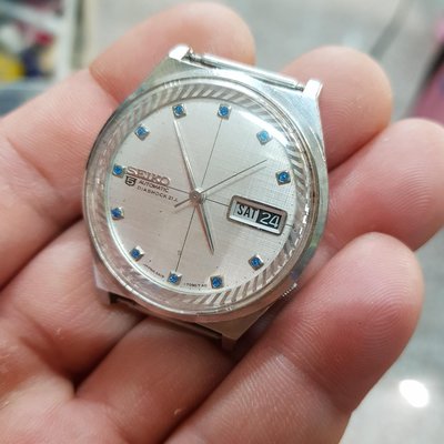 ＜行走順暢＞赤字樣 日本 SEIKO 機械錶 男錶 漂亮 另有 水鬼錶 飛行錶 老錶 C02