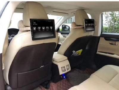 (柚子車鋪) 喜美 CRV3 CRV4 CRV5 FIT 車系 獨立 外掛式 頭枕 IPS 觸碰螢幕 10.1吋
