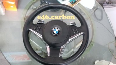 BMW  E60 原廠 LCI  換檔快撥方向盤 M-Sport  方向盤含安全氣囊 e60 e61 e63