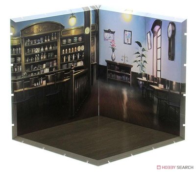 (參號倉庫) 預購 9-10月 GSC PLM Dioramansion 200 咖啡店 黏土人背景 背景板 6/19