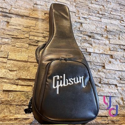 【限量琴袋】Gibson Soft Case 電吉他 琴袋 皮革外層 絨布內層 黑色 Les Paul sg 通用