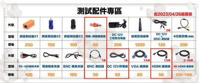 『台灣現貨 快速出貨』工程寶測試配件/測試器_HDMI 連接線_同軸-網路轉接頭