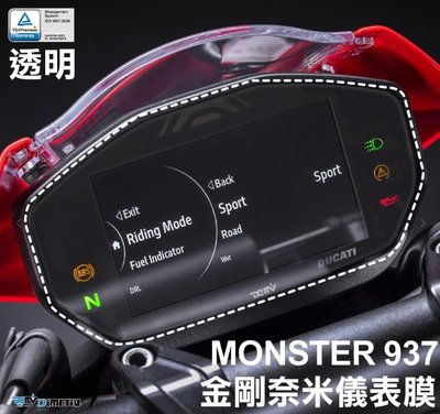【R.S MOTO】DUCATI MONSTER 937 22-23年 防刮 防眩 儀表貼 螢幕貼 保護貼 DMV