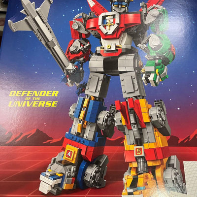 樂高Lego 21311正版全新未拆 五獅聖戰士 合體 voltron 一般收藏 盒況如圖 右上角有壓痕 極度在意者請勿下標