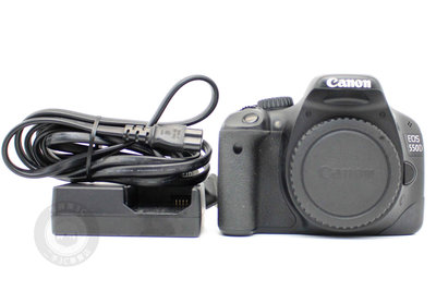 【高雄青蘋果】Canon EOS 550D 單機身 1800萬 APS-C 快門數約335XX次 二手相機#87564