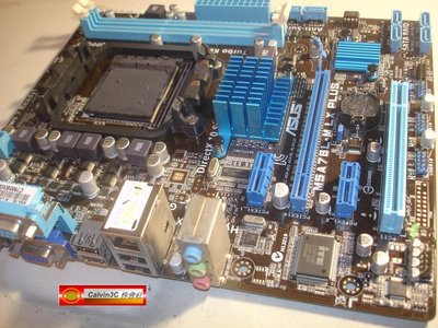 華碩 ASUS M5A78L-MX PLUS AM3+腳位 AMD 760G晶片 2組DDR3 6組SATA 防突波保護