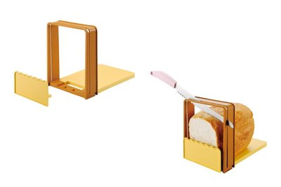 ❃小太陽的微笑❃日本製貝印 KAI 麵包吐司切片架5階段調整厚薄度 切割器 製麵包機的好幫手_現貨