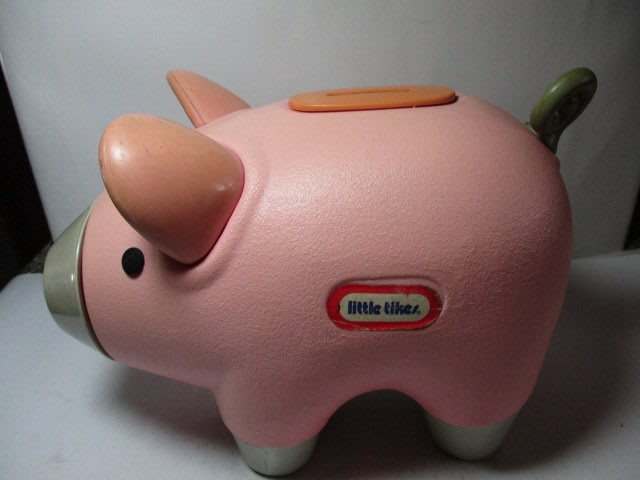 little tikes piggy bank pink